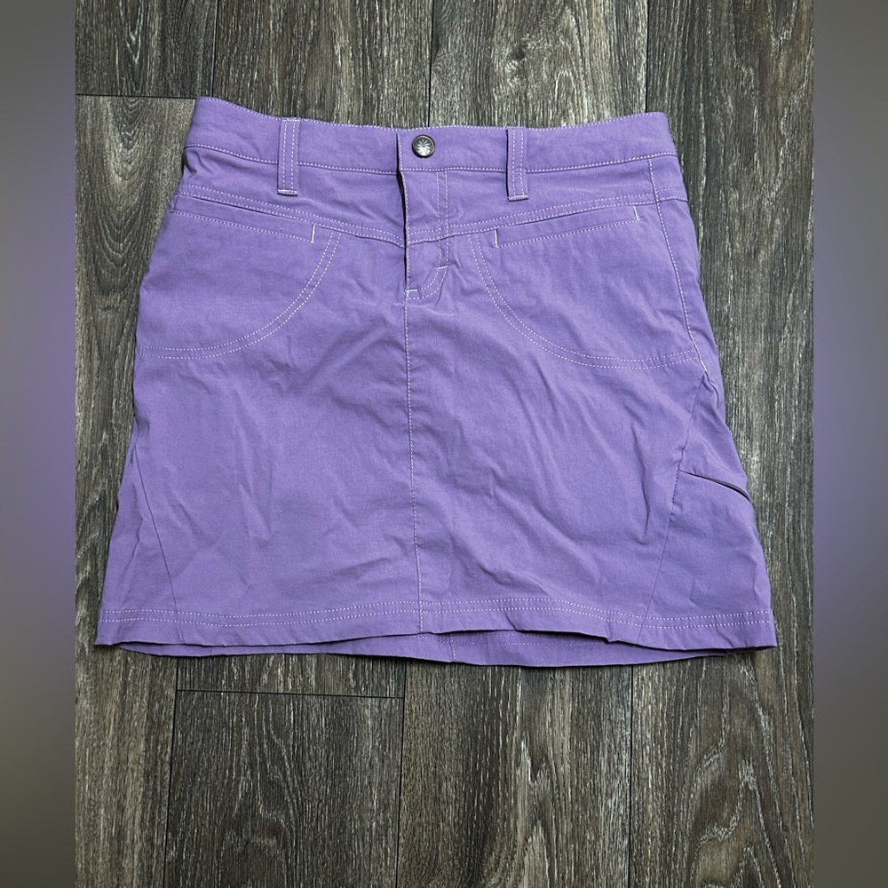 Athleta Lavender Textured Skirt